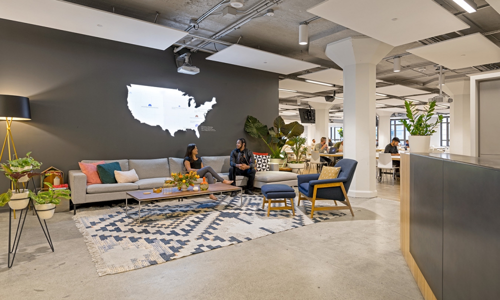 Thumbtack Office Lobby San Francisco Thumbtack Office Lobby San Francisco