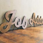 Cutout Wood Signage for JobAdder