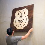 Owl Wood Sign