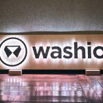 Washio illuminated wood sign