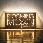 Blooming Moon Illuminated Sign