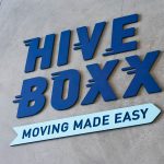 Hiveboxx custom painted sign