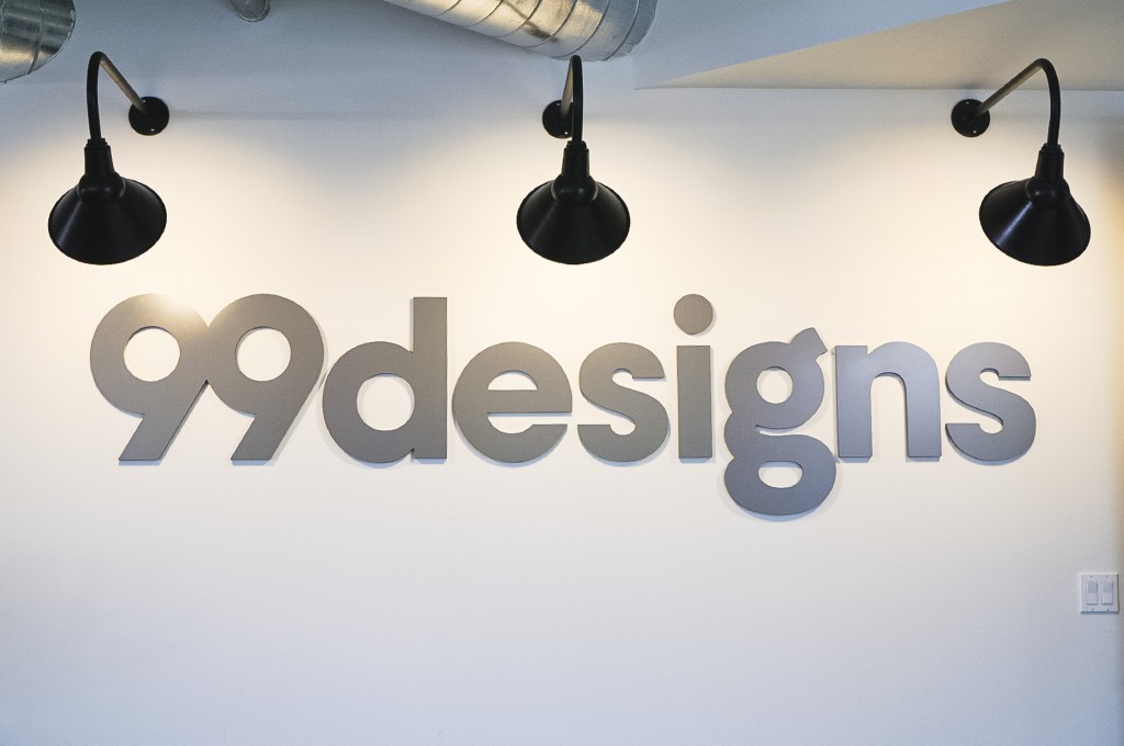 99designs lobby sign