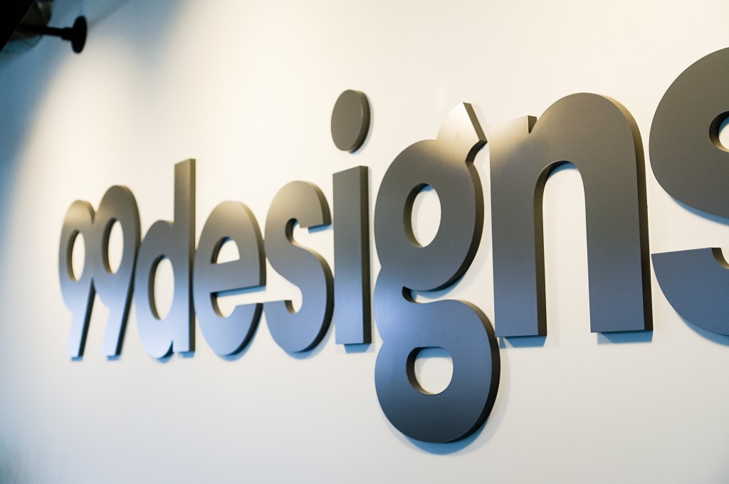 99designs lobby sign