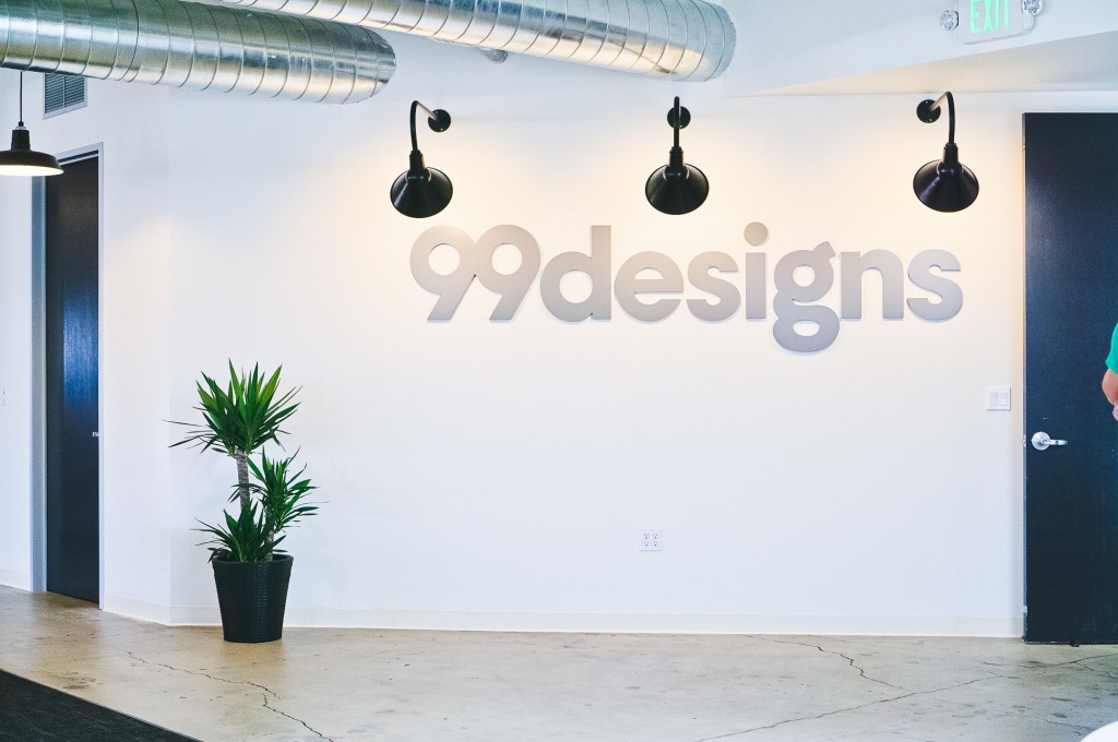 99designs lobby sign