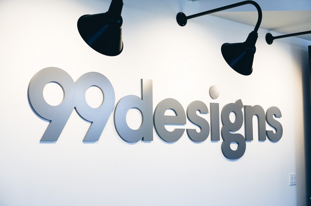 99designs lobby sign