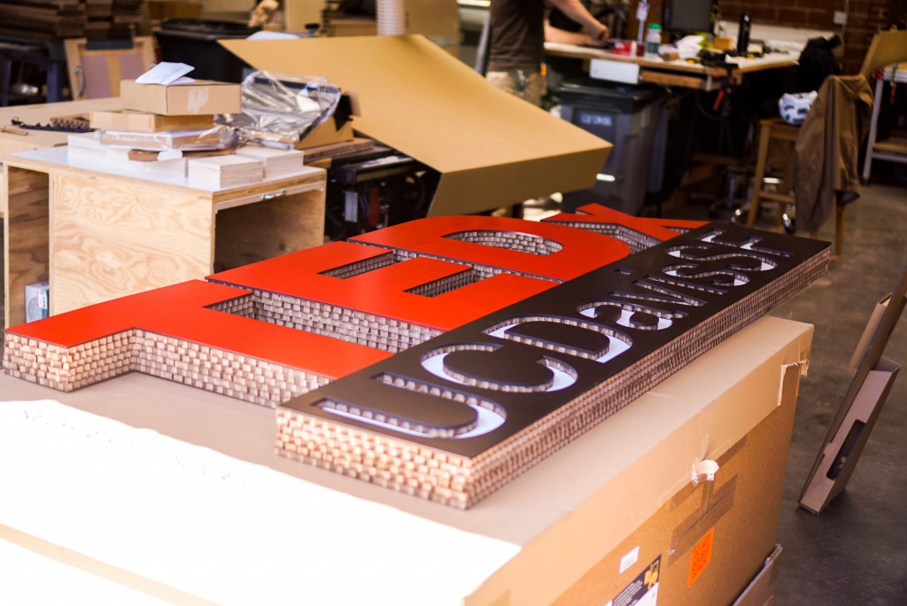 TEDx Freestanding Cardboard Sign