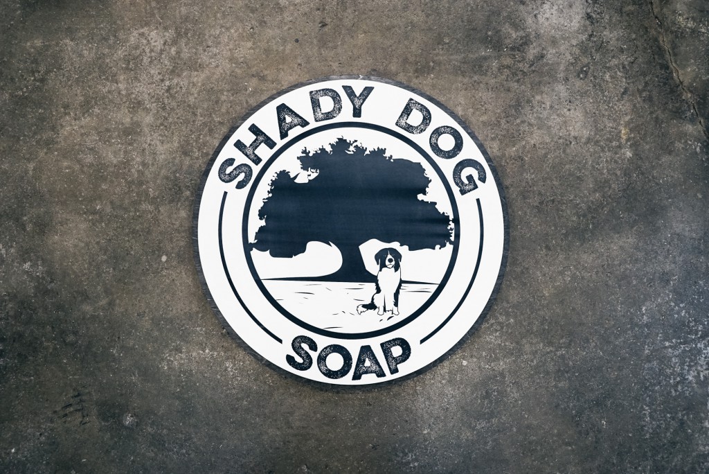 Shady Dog Soap Sign