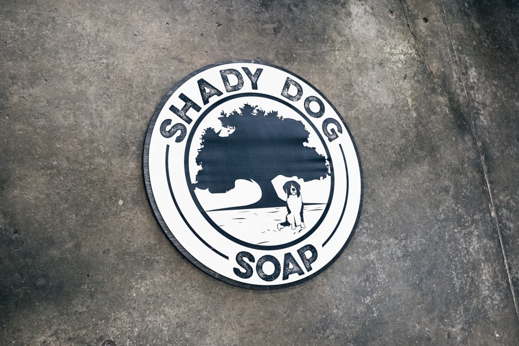 Shady Dog Soap Sign