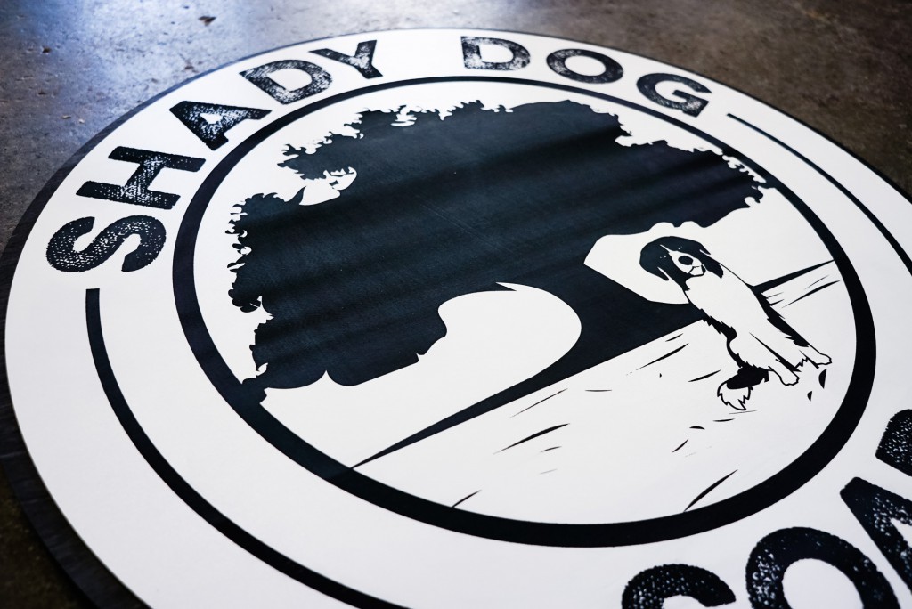 Shady Dog Soap Sign