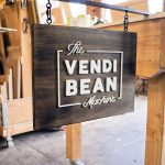 The Vendi Bean Machine Sign