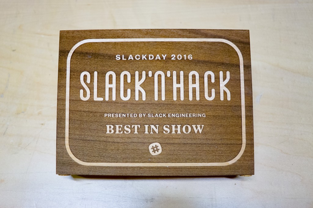 Slack and Hack Awards