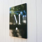 Manresa Restaurant Custom Entrance Sign