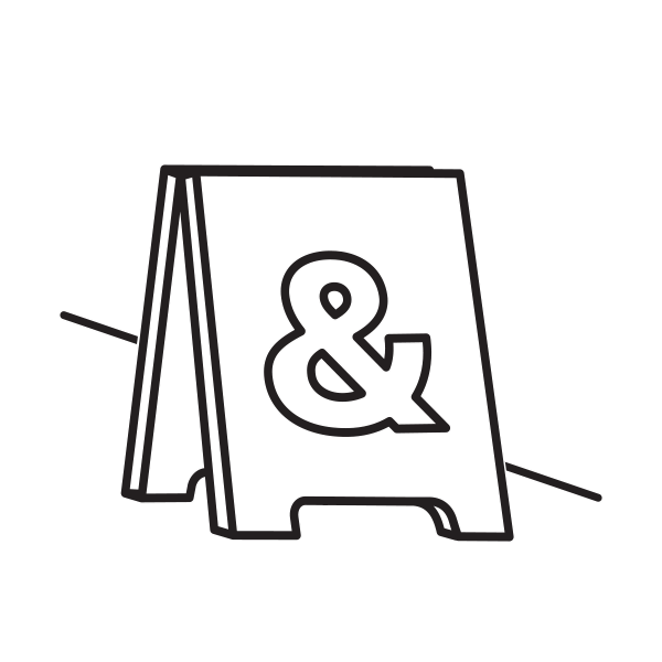 A-Frame Sign
