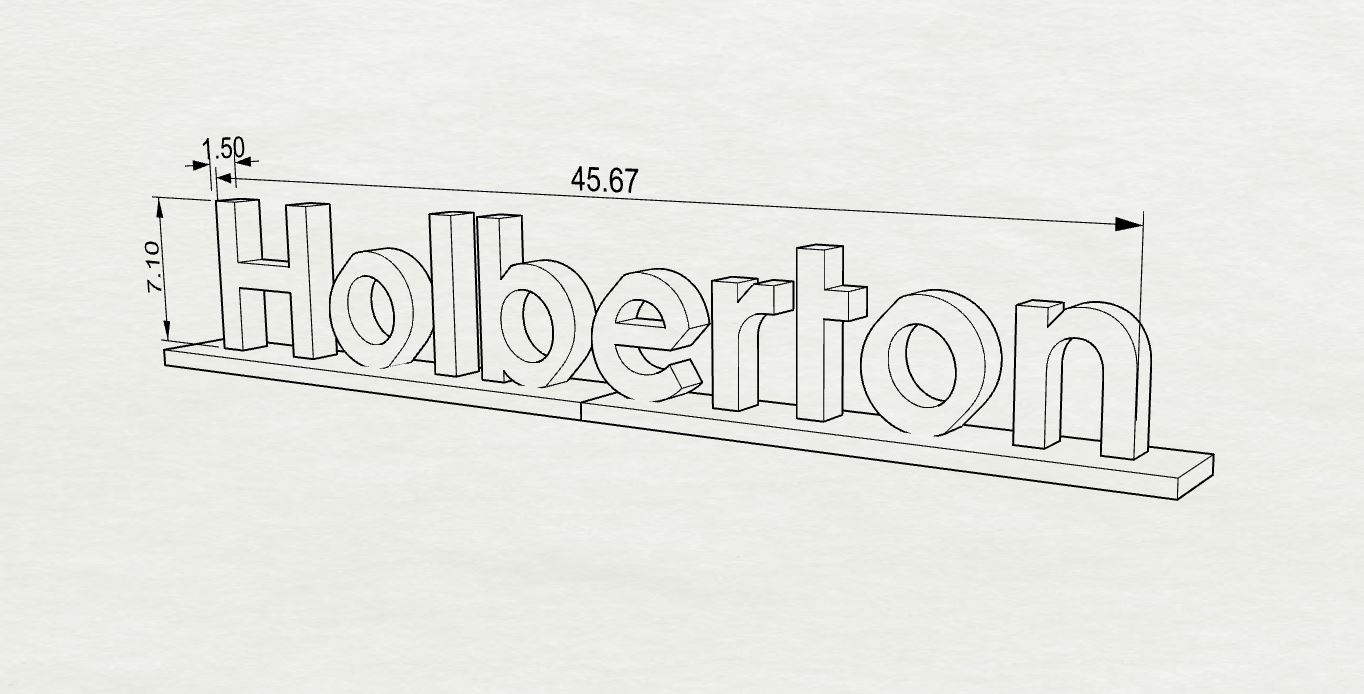 Holberton School, smaller sign