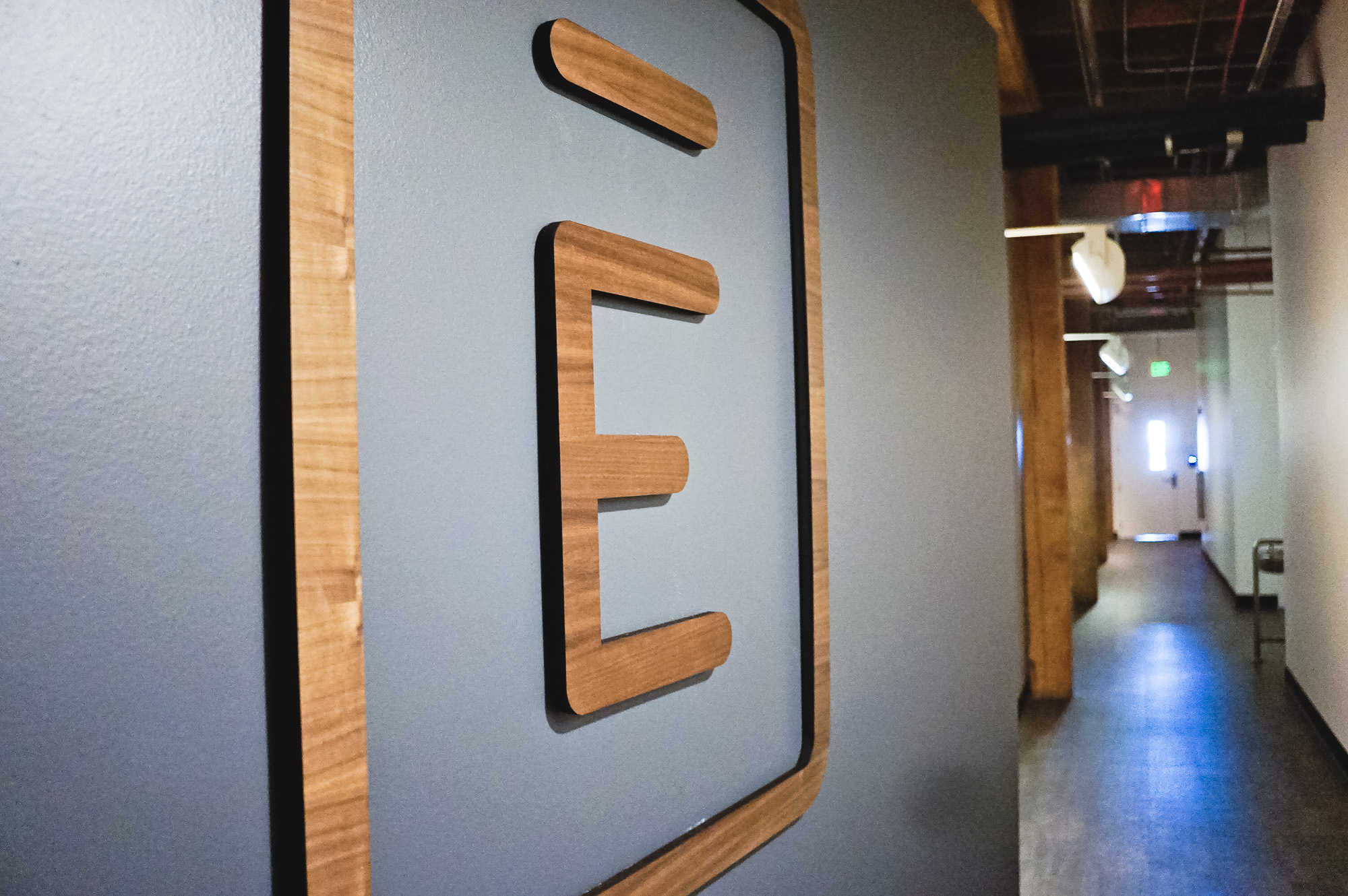 Envoy Wood Sign