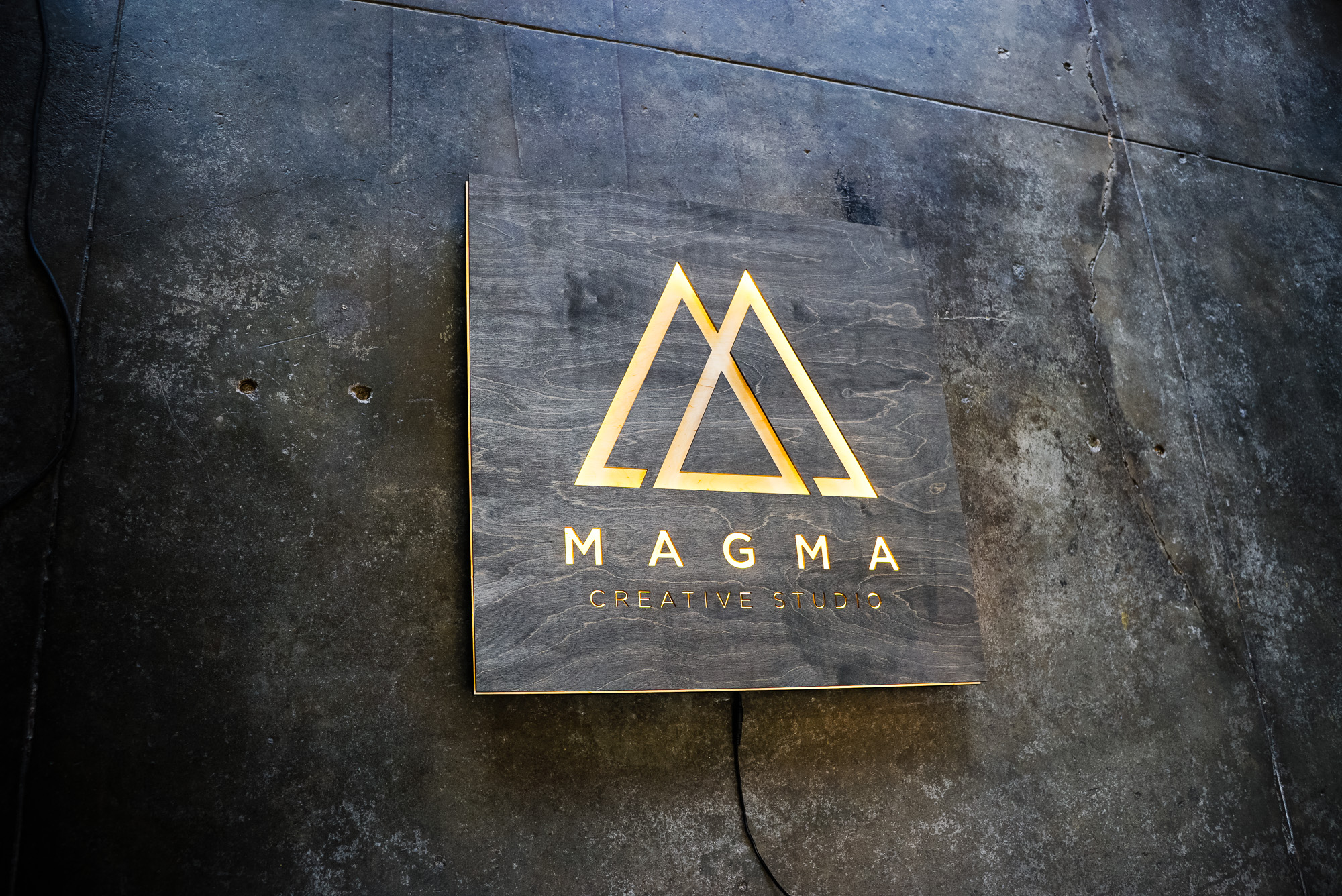 Magma Creative Studio Illuminated Sign
