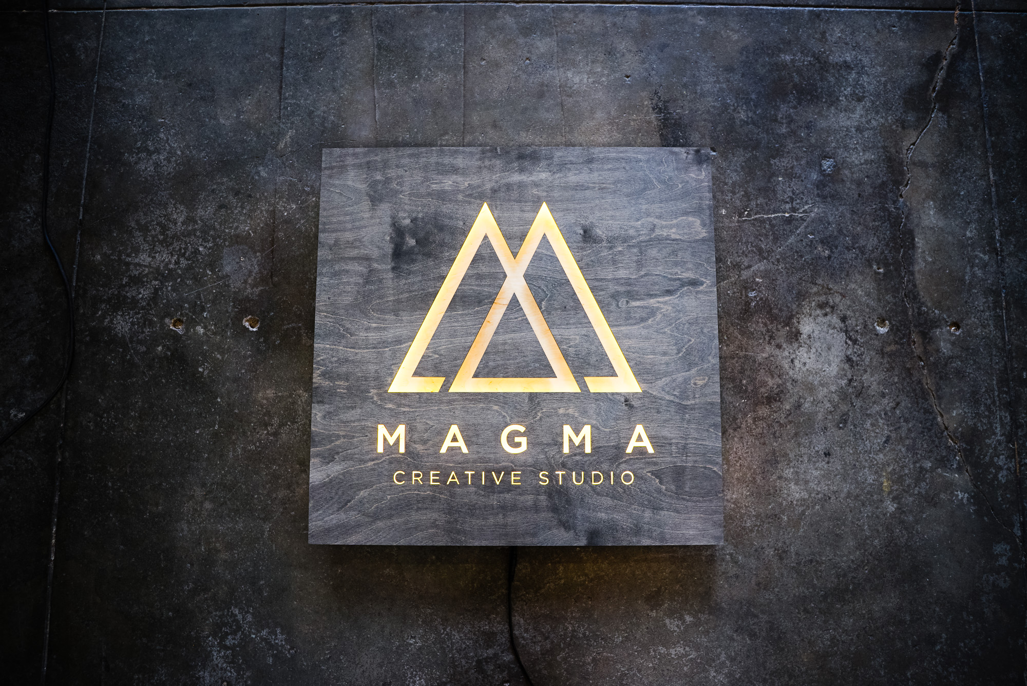 Magma Creative Studio Illuminated Sign