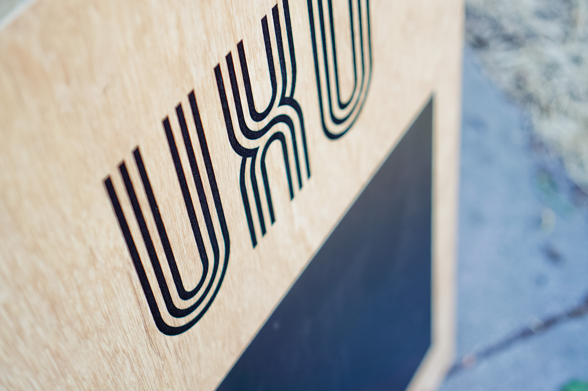 Wood a-frames with chalkboard for Google User eXperience University, an internal education and knowledge sharing event. Wood a-frames with chalkboard for Google User eXperience University, an internal education and knowledge sharing event.