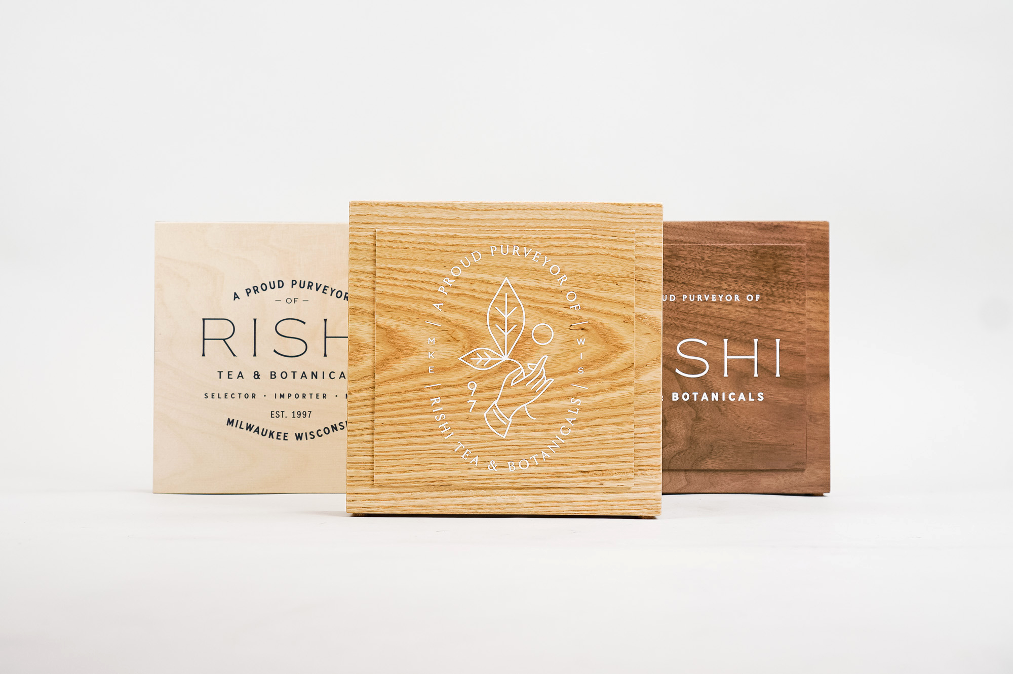 Solid wood retail/cafe sign with white artwork for RIshi, a Direct Trade importer of organic teas and botanicals from the very best sources. Solid wood retail/cafe sign with white artwork for RIshi, a Direct Trade importer of organic teas and botanicals from the very best sources.