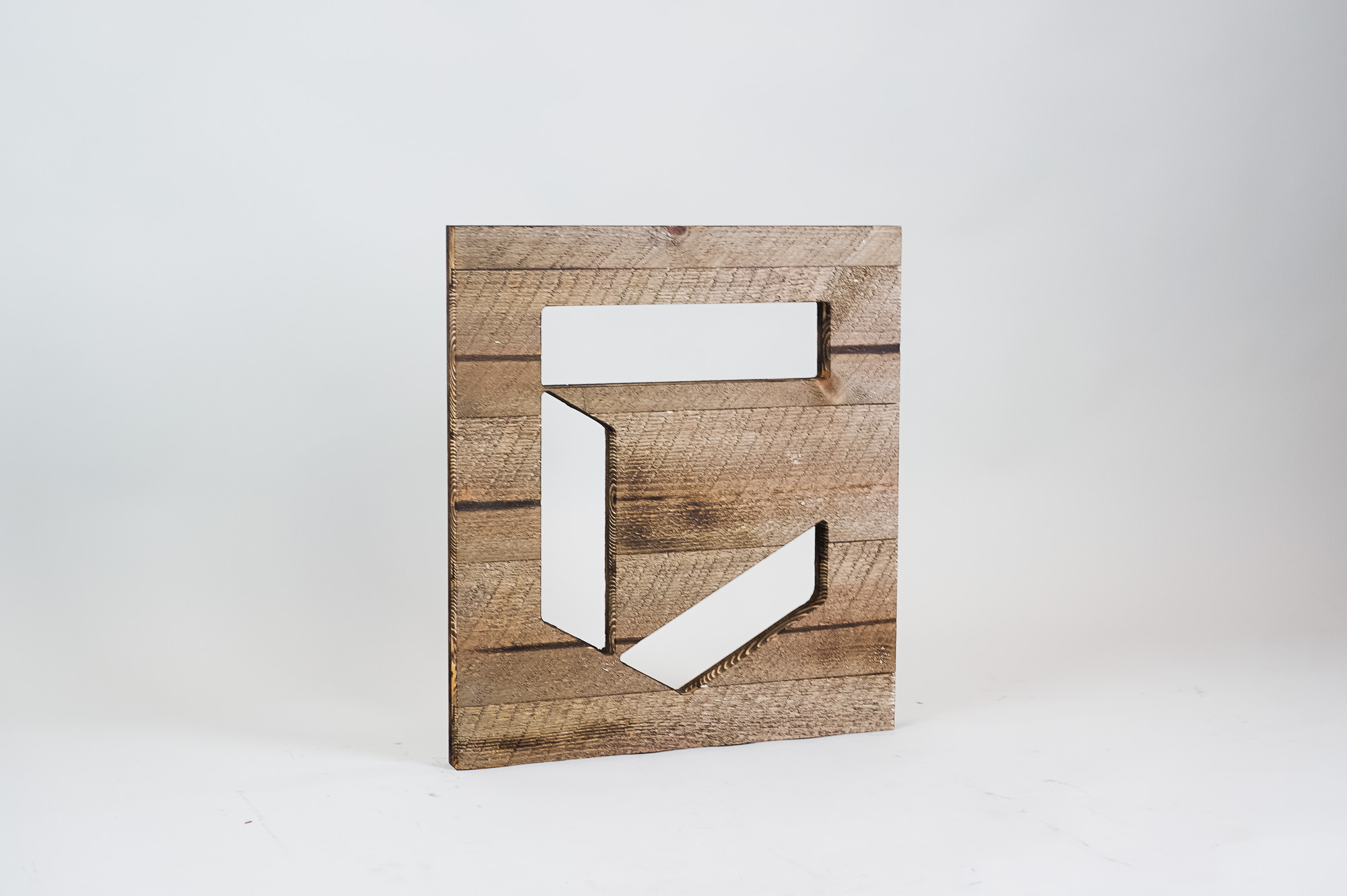 Rustic wood freestanding tabletop logo and letters for a sales conference for Chronicle Security, a cybersecurity company based in Mountain View, California. Rustic wood freestanding tabletop logo and letters for a sales conference for Chronicle Security, a cybersecurity company based in Mountain View, California.