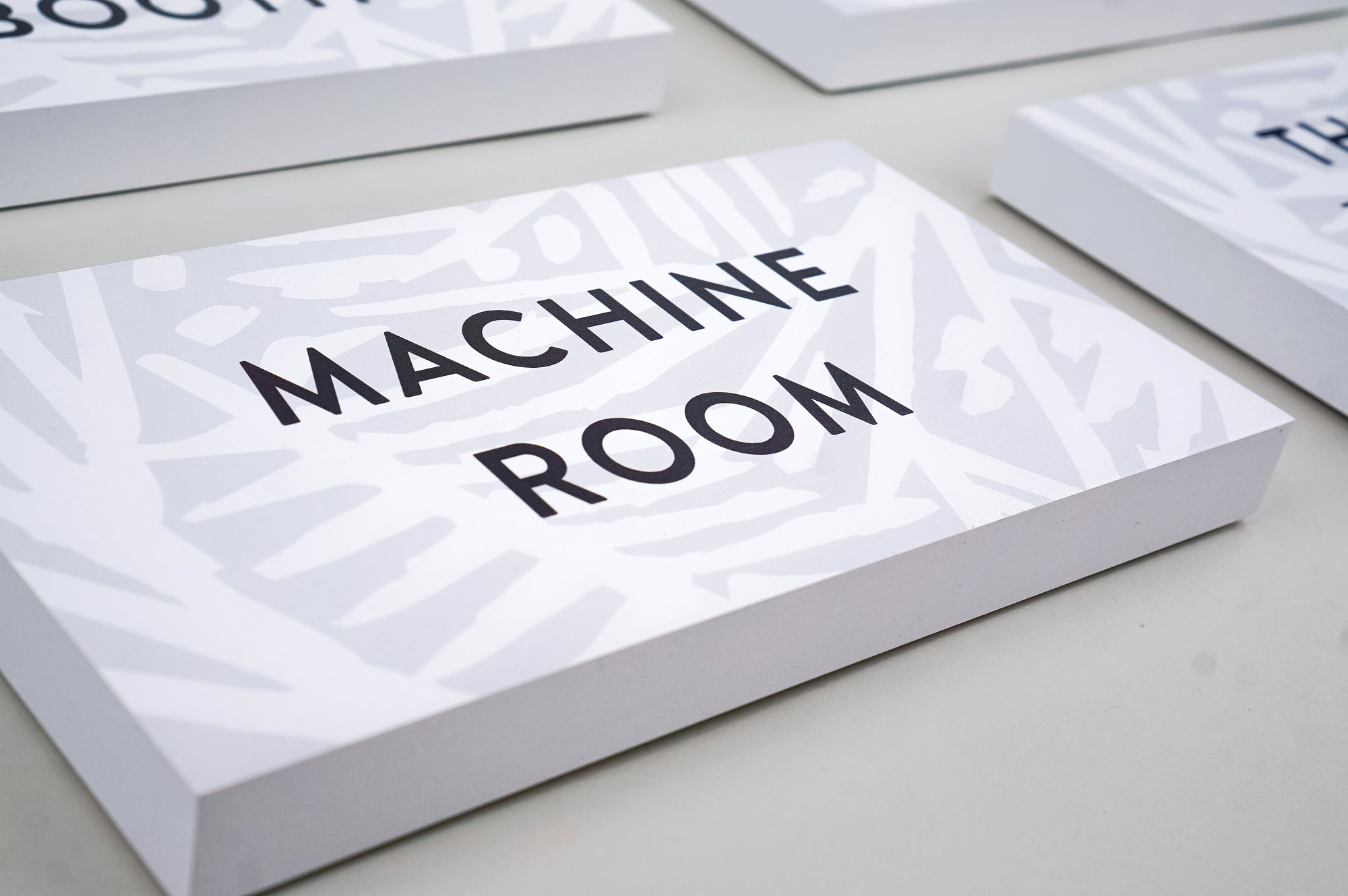 Room signs for Fotokem’s Margarita Mix®, a Los Angeles facility that provides audio services for commercial advertising, television, video games and DVD. Room signs for Fotokem's Margarita Mix®, a Los Angeles facility that provides audio services for commercial advertising, television, video games and DVD.