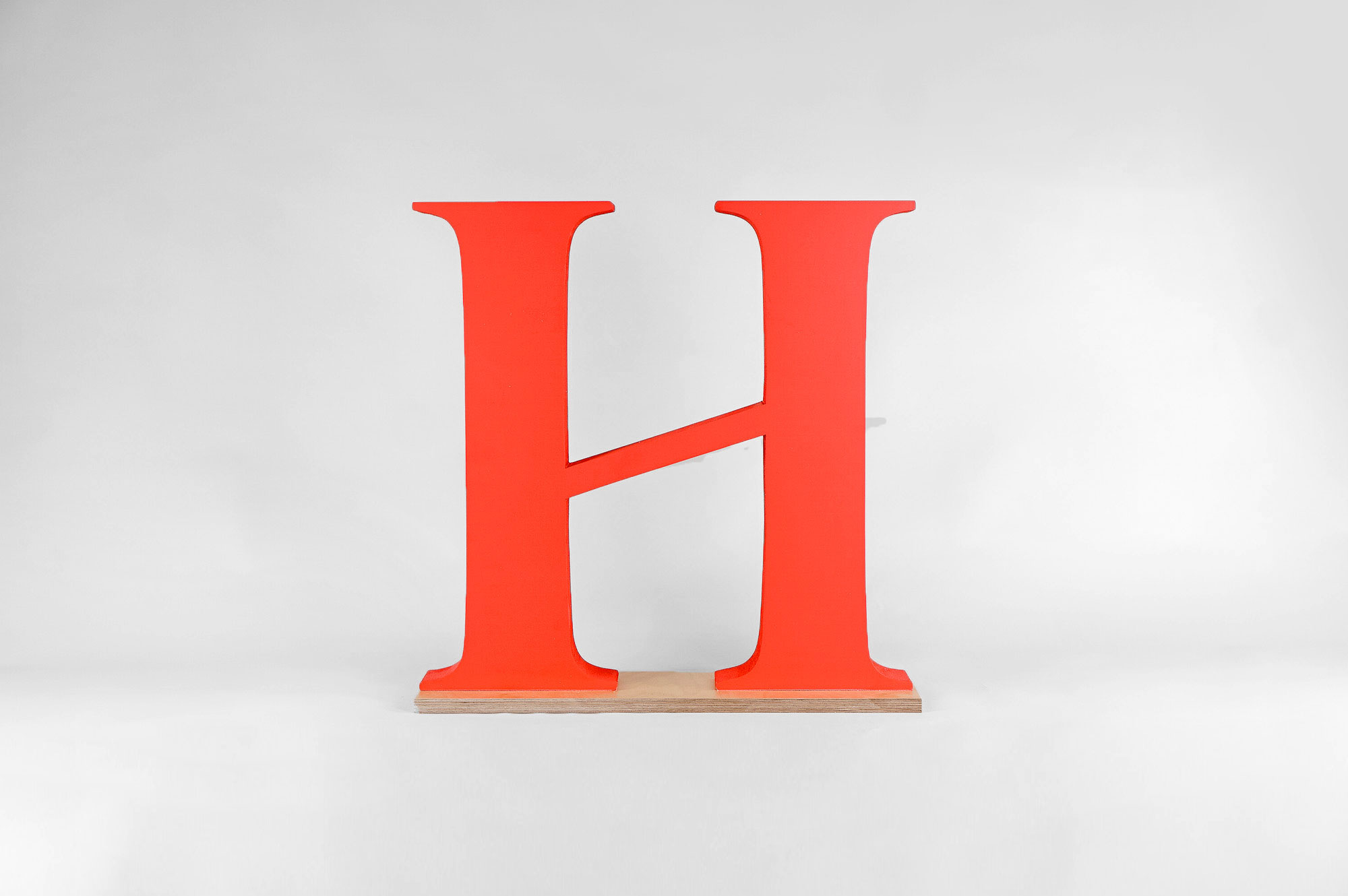 Giant freestanding red letter for, a computer training school located in San Francisco, CA. Giant freestanding red letter for, a computer training school located in San Francisco, CA.
