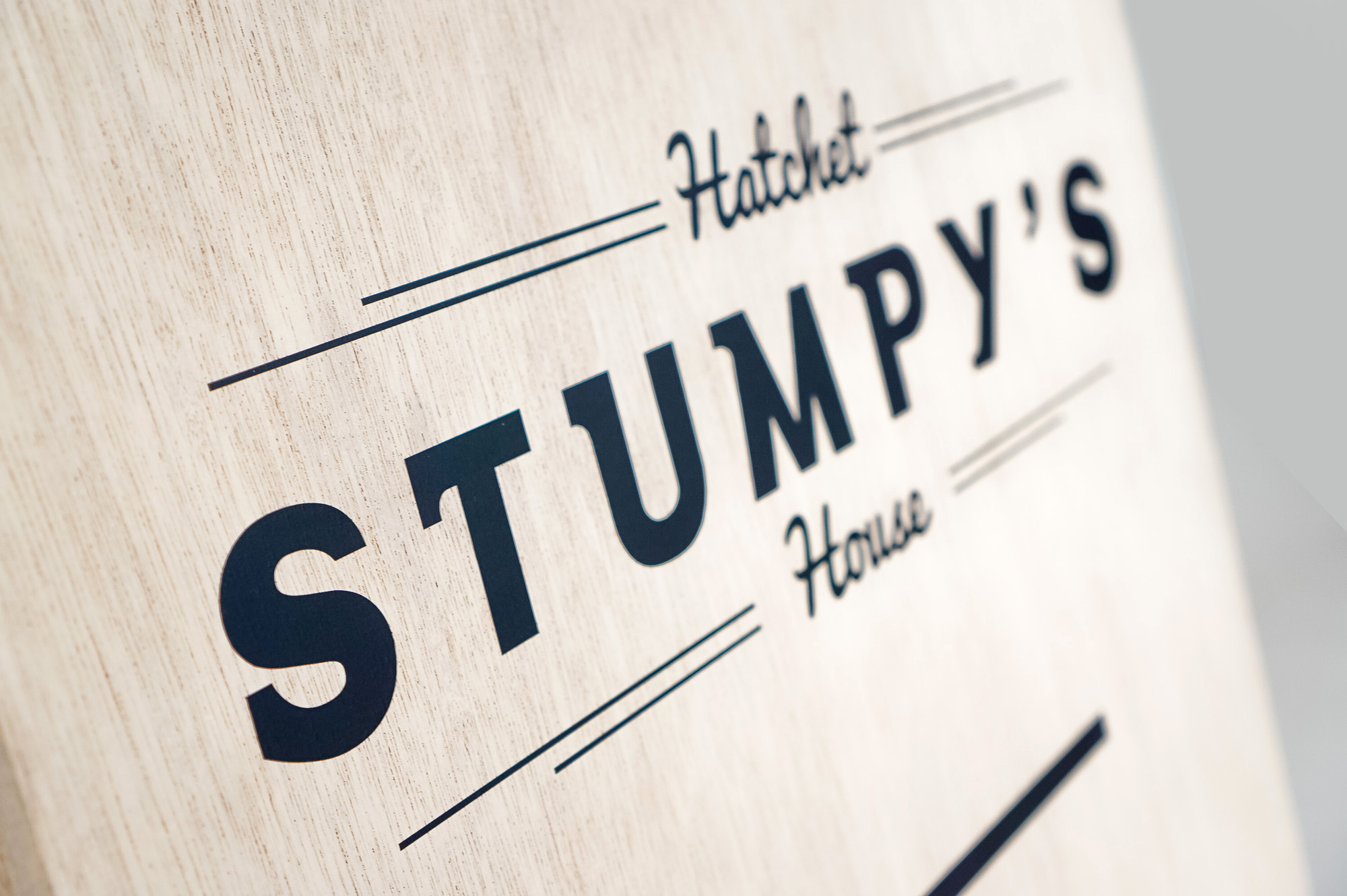 Stumpy’s, the first hatchet throwing venue in the U.S. Stumpy's, the first hatchet throwing venue in the U.S.