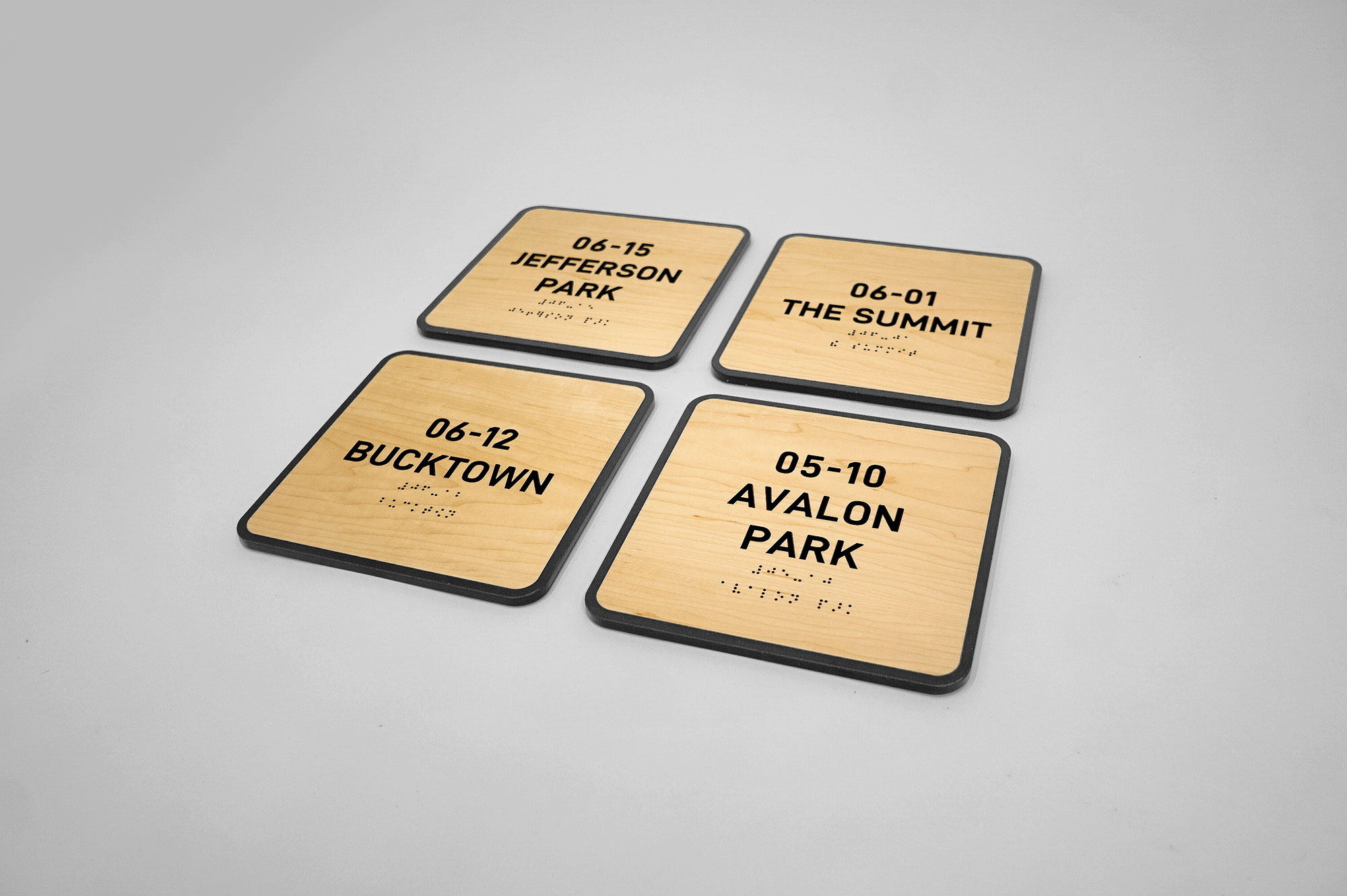 Wood room signs for G2, a company that compares business software and services based on user ratings. Wood room signs for G2, a company that compares business software and services based on user ratings.