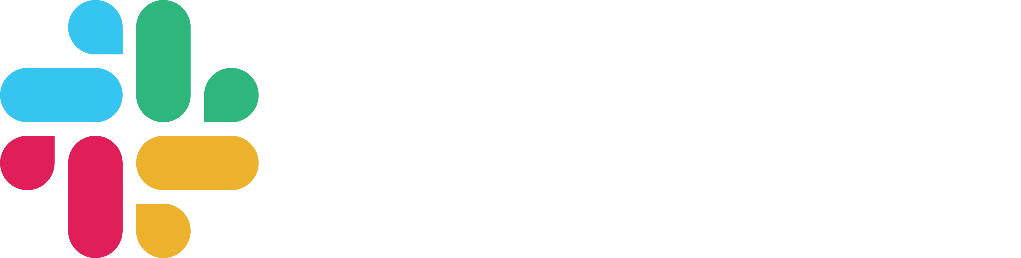 Slack White Logo