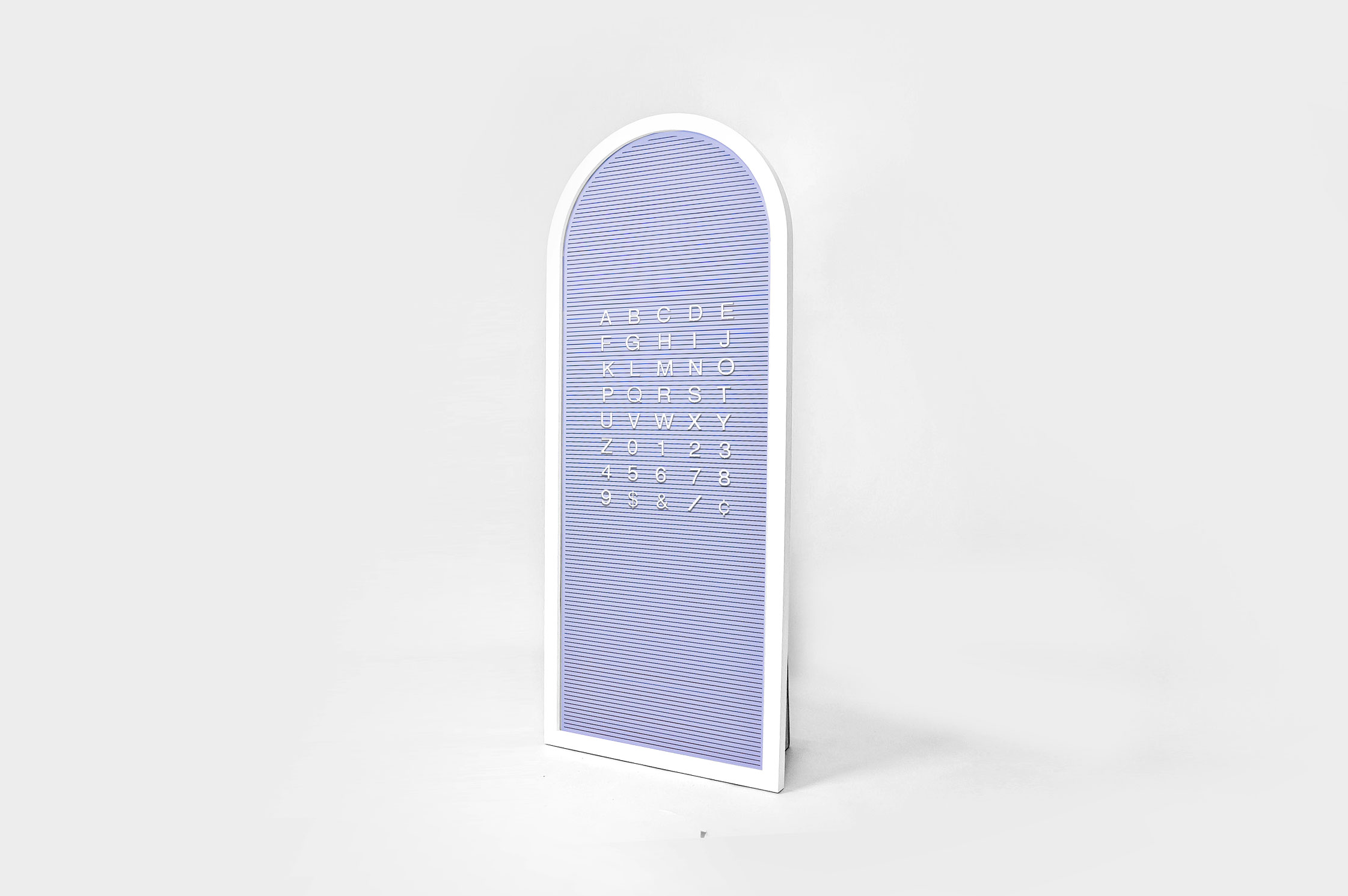Custom purple changeable letterboard sign for Re:Store, a retail store and community space on Maiden Lane in San Francisco, CA. Custom purple changeable letterboard sign for Re:Store, a retail store and community space on Maiden Lane in San Francisco, CA.