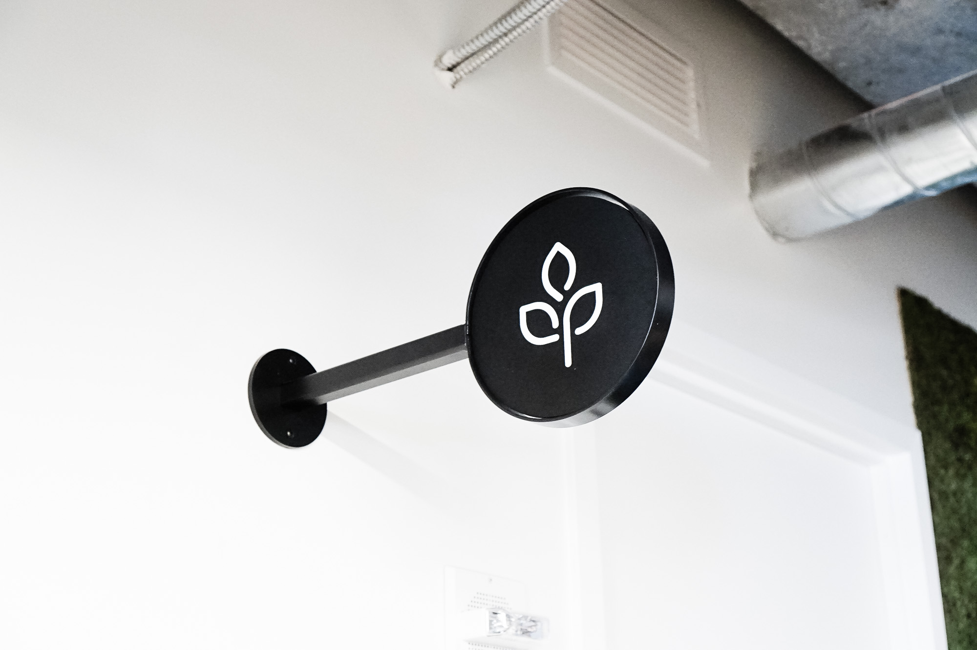 Vintage-style, minimal black blade sign with white icon for Scale, a San Francisco based company delivering high quality training data for AI applications such as self-driving cars, mapping, AR/VR, robotics, and more. Vintage-style, minimal black blade sign with white icon for Scale, a San Francisco based company delivering high quality training data for AI applications such as self-driving cars, mapping, AR/VR, robotics, and more.