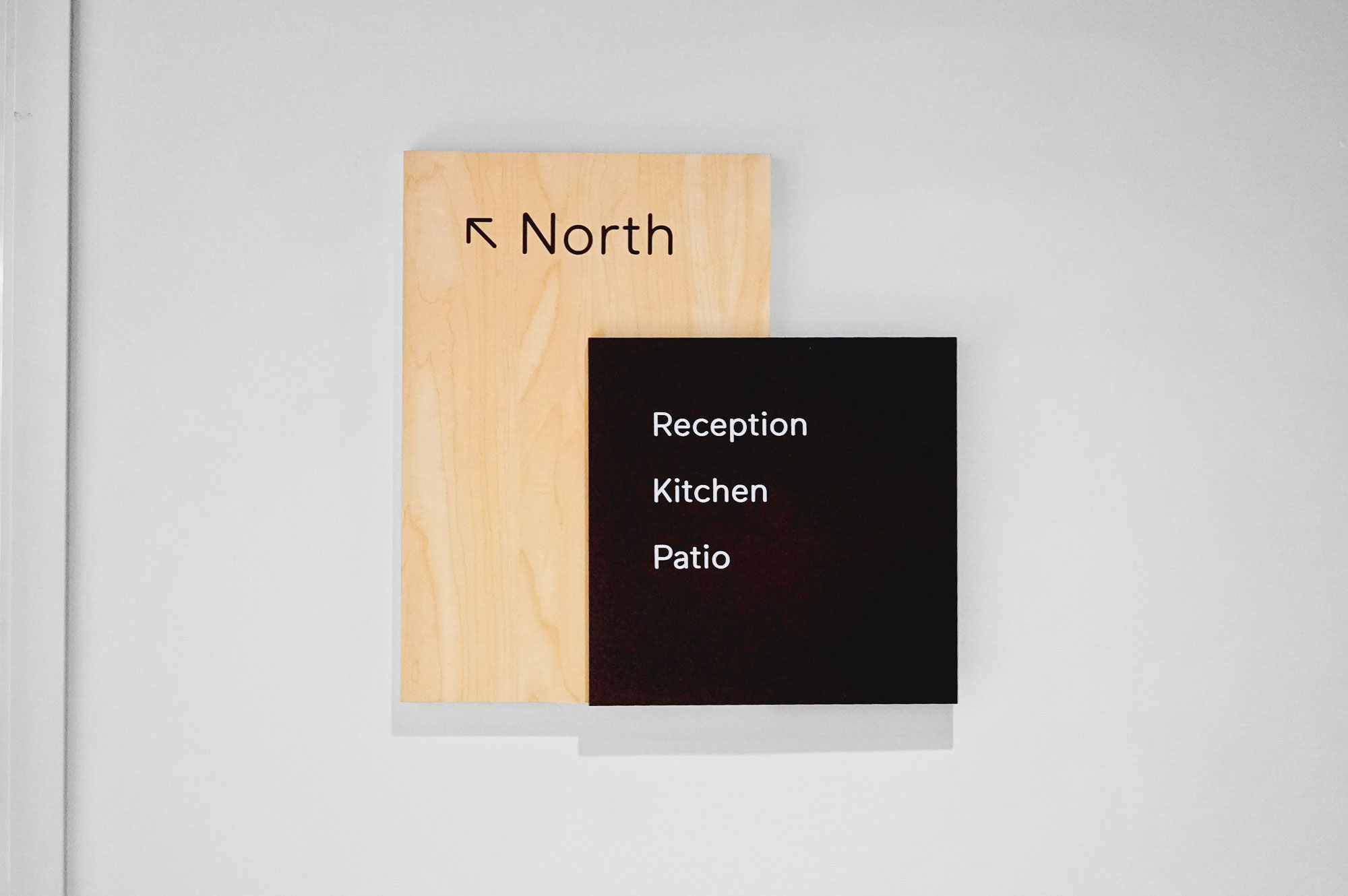 Modern light wood and colored wayfinding wall panels for Scale, a San Francisco based company delivering high quality training data for AI applications such as self-driving cars, mapping, AR/VR, robotics, and more. Modern light wood and colored wayfinding wall panels for Scale, a San Francisco based company delivering high quality training data for AI applications such as self-driving cars, mapping, AR/VR, robotics, and more.