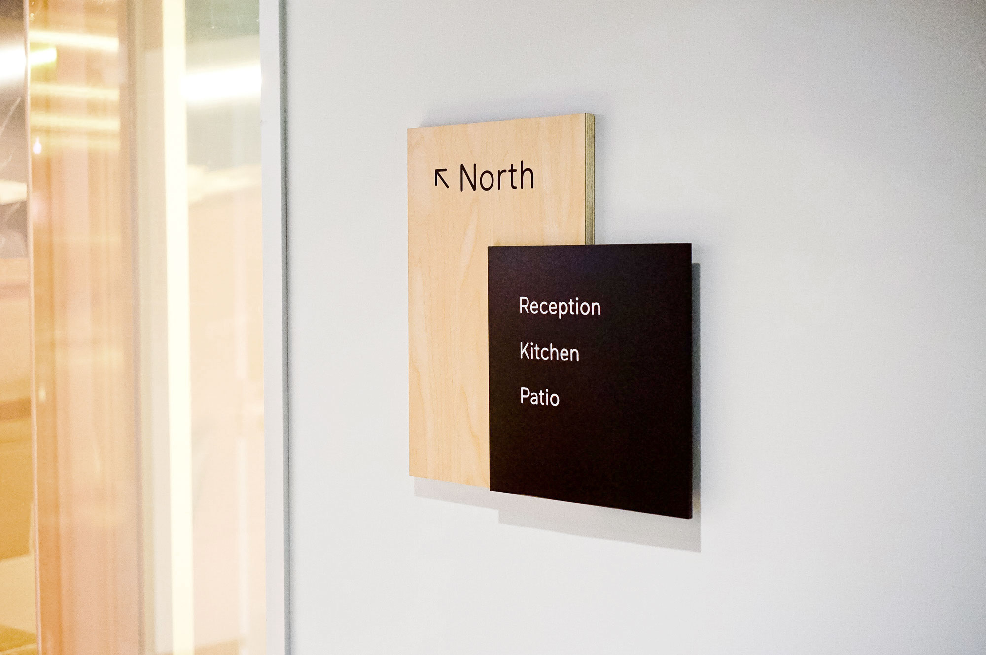 Modern light wood and colored wayfinding wall panels for Scale, a San Francisco based company delivering high quality training data for AI applications such as self-driving cars, mapping, AR/VR, robotics, and more. Modern light wood and colored wayfinding wall panels for Scale, a San Francisco based company delivering high quality training data for AI applications such as self-driving cars, mapping, AR/VR, robotics, and more.