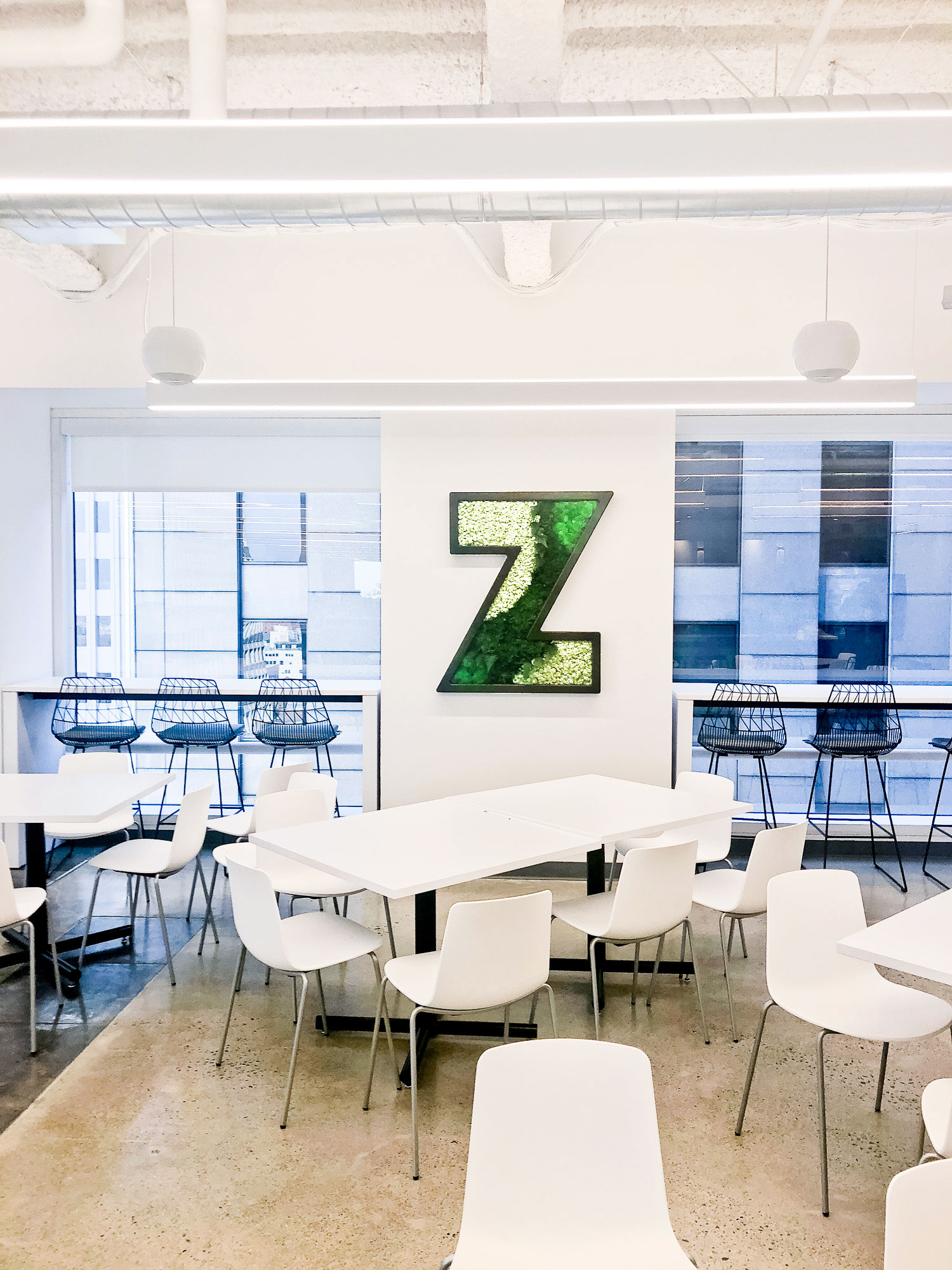 Dark wood letter filled with preserved moss art for Zumper, a full-service rental platform. Dark wood letter filled with preserved moss art for Zumper, a full-service rental platform.