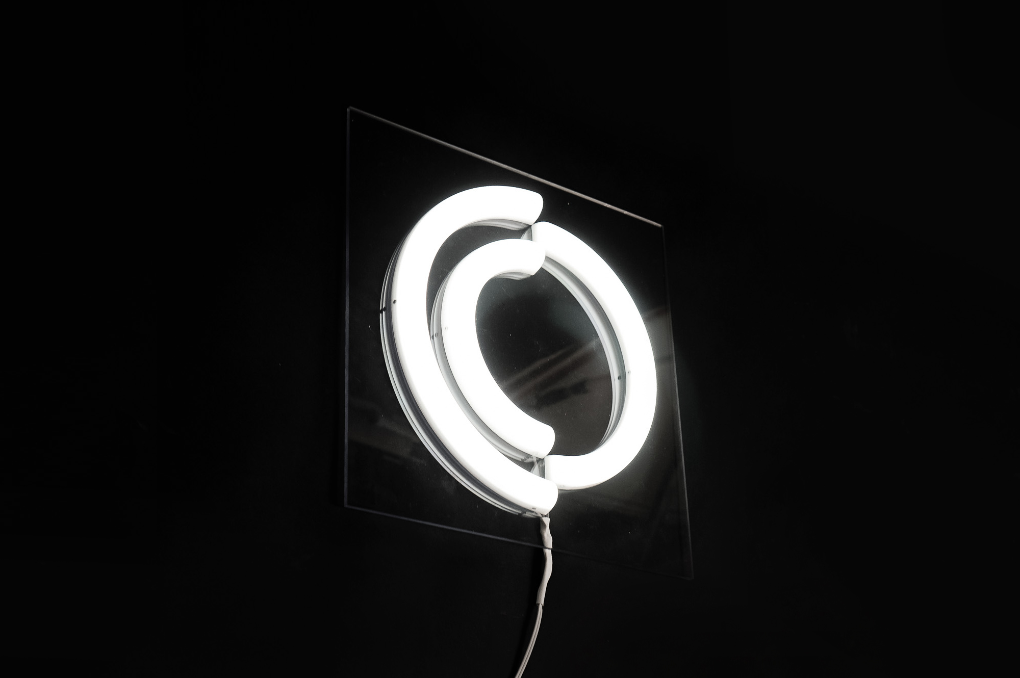 Illuminated, neon style event/tradeshow sign on clear acrylic backer for Collective Health, a San Francisco based health-care technology startup that seeks to simplify employer-sponsored health insurance. Illuminated, neon style event/tradeshow sign on clear acrylic backer for Collective Health, a San Francisco based health-care technology startup that seeks to simplify employer-sponsored health insurance.