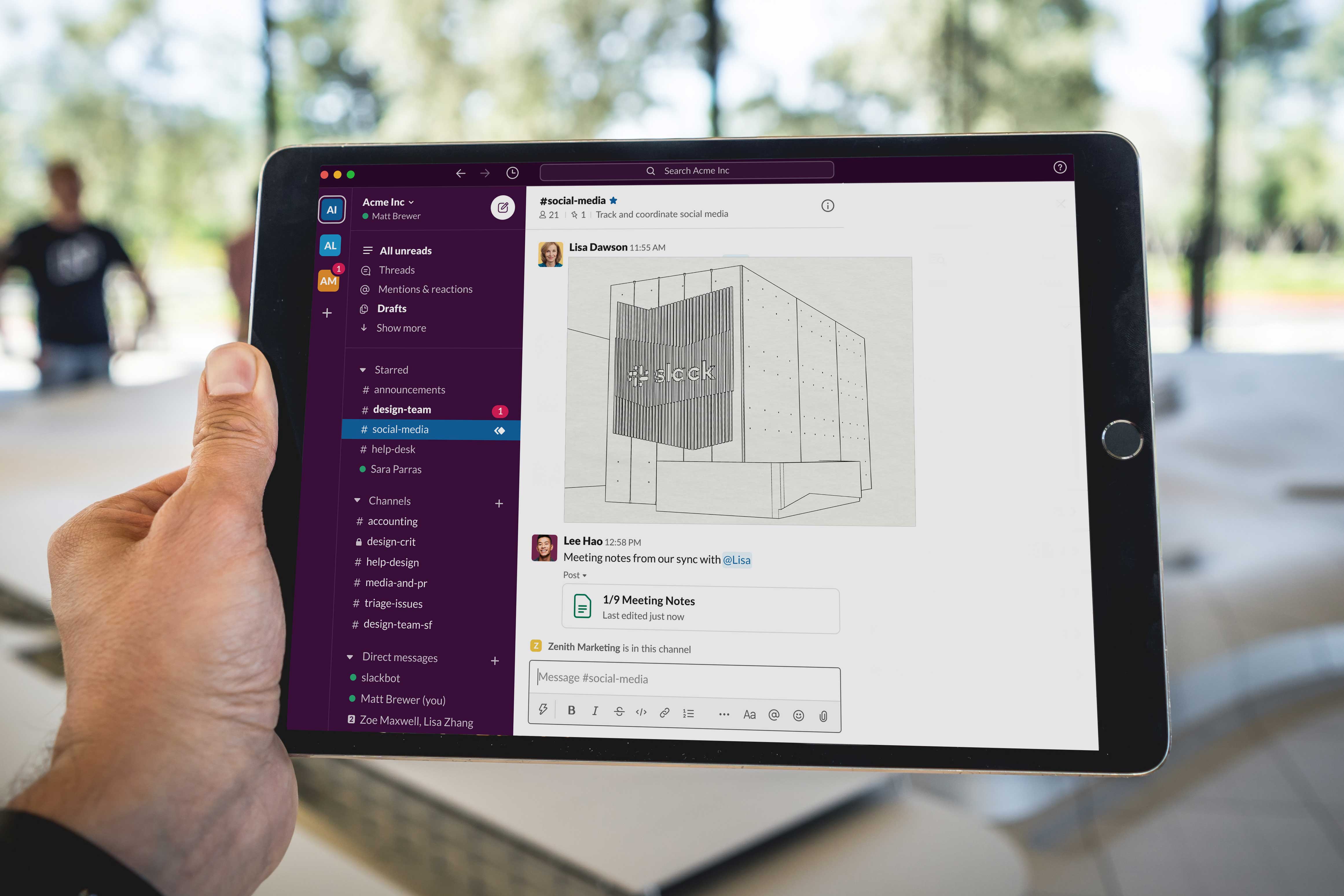 slack-ipad