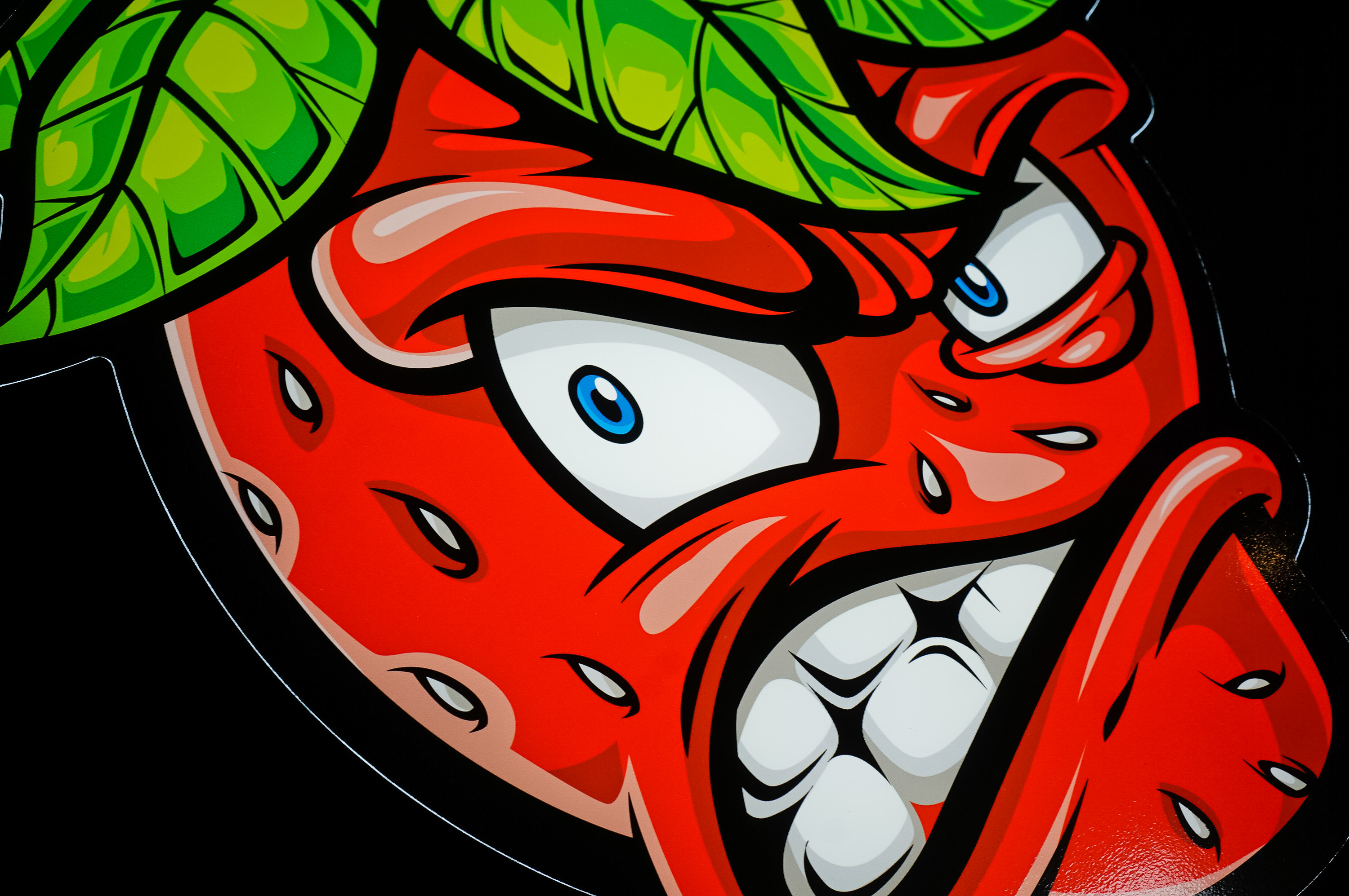 Illuminated, face-lit, full color sign for Sour Strips, a sour candy company founded by YouTube influencer Maxx Chewning. Illuminated, face-lit, full color sign for Sour Strips, a sour candy company founded by YouTube influencer Maxx Chewning.