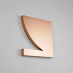 Brushed copper style cutout logo for Bzippy & Co, a design line by LA-based artist Bari Ziperstein.