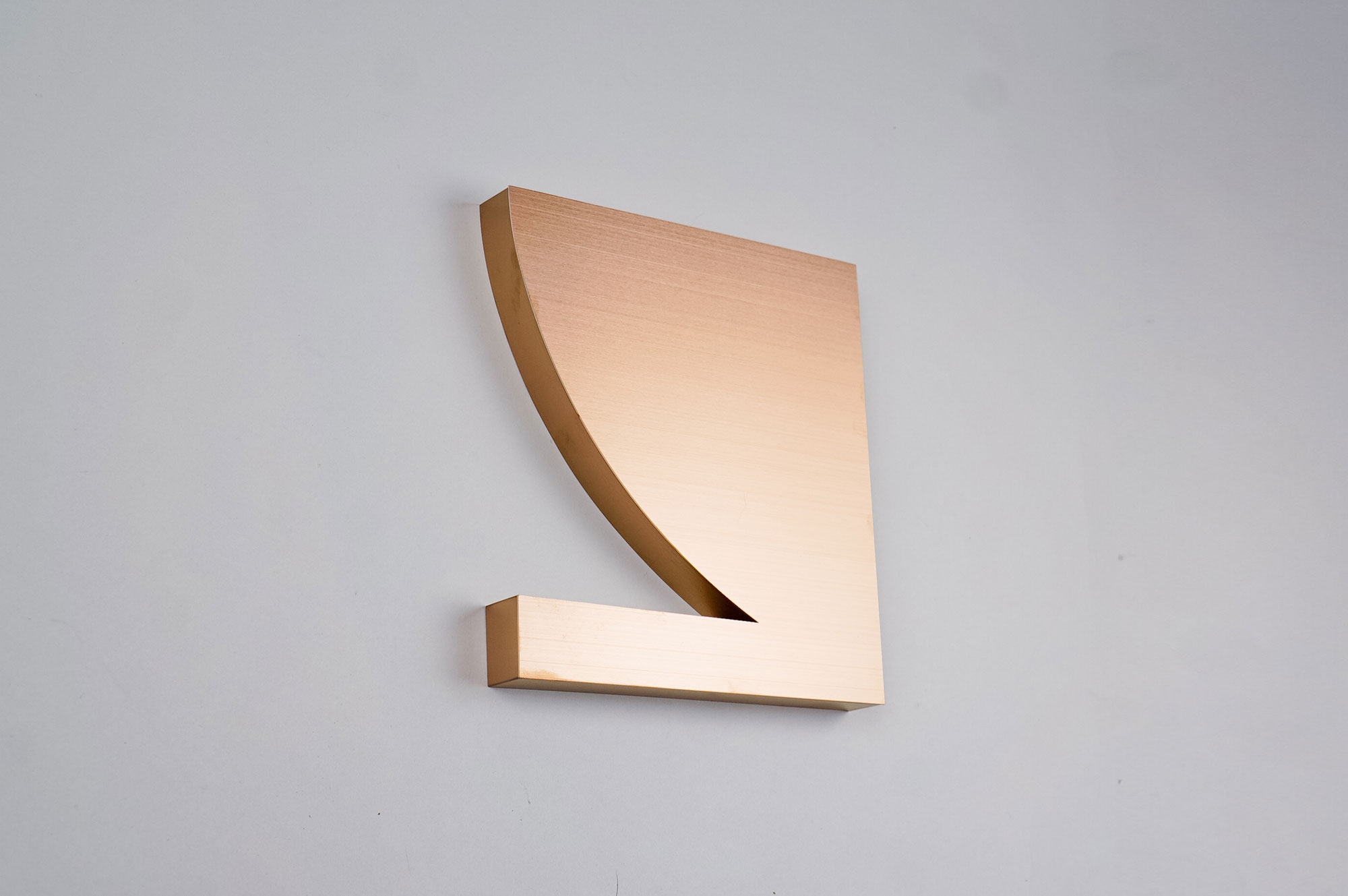Brushed copper style cutout logo for Bzippy & Co, a design line by LA-based artist Bari Ziperstein. Brushed copper style cutout logo for Bzippy & Co, a design line by LA-based artist Bari Ziperstein.