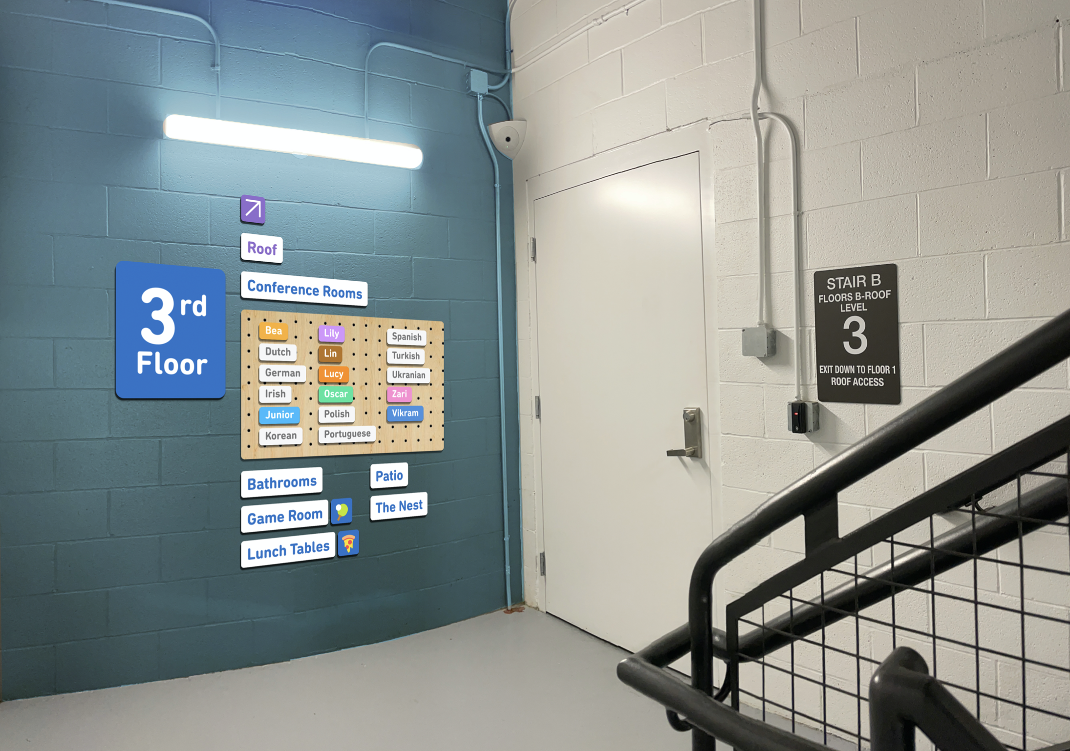 duolingo-office-stairway