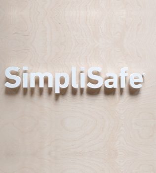 SimpliSafe Display Sign