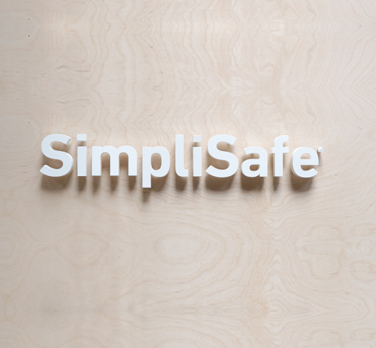 SimpliSafe Display Sign