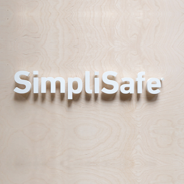 SimpliSafe Display Sign