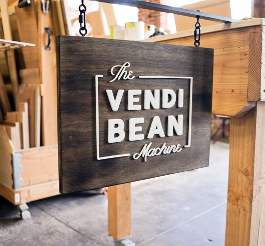 The Vendi Bean Machine