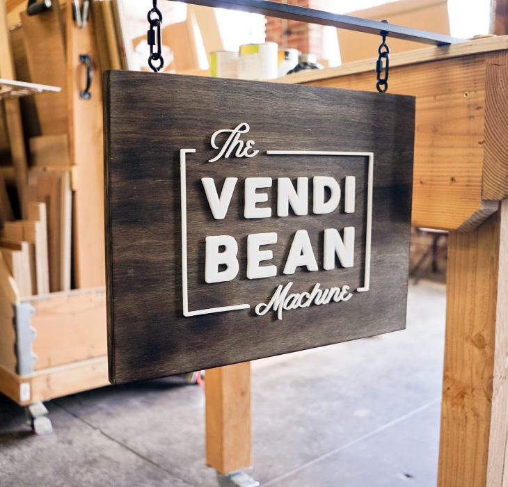 The Vendi Bean Machine
