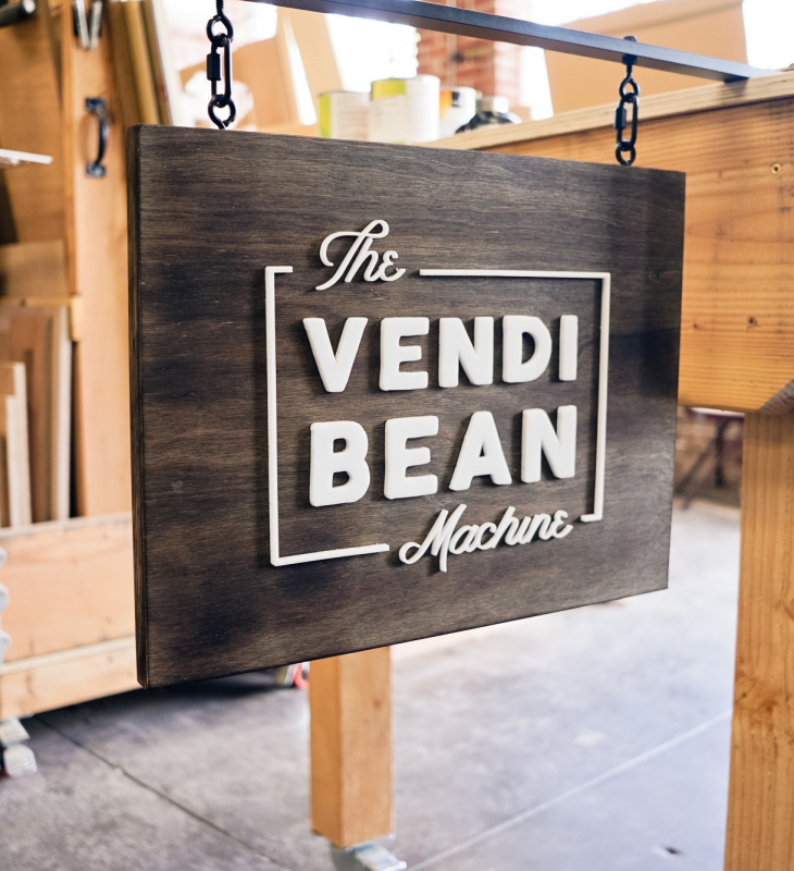 The Vendi Bean Machine