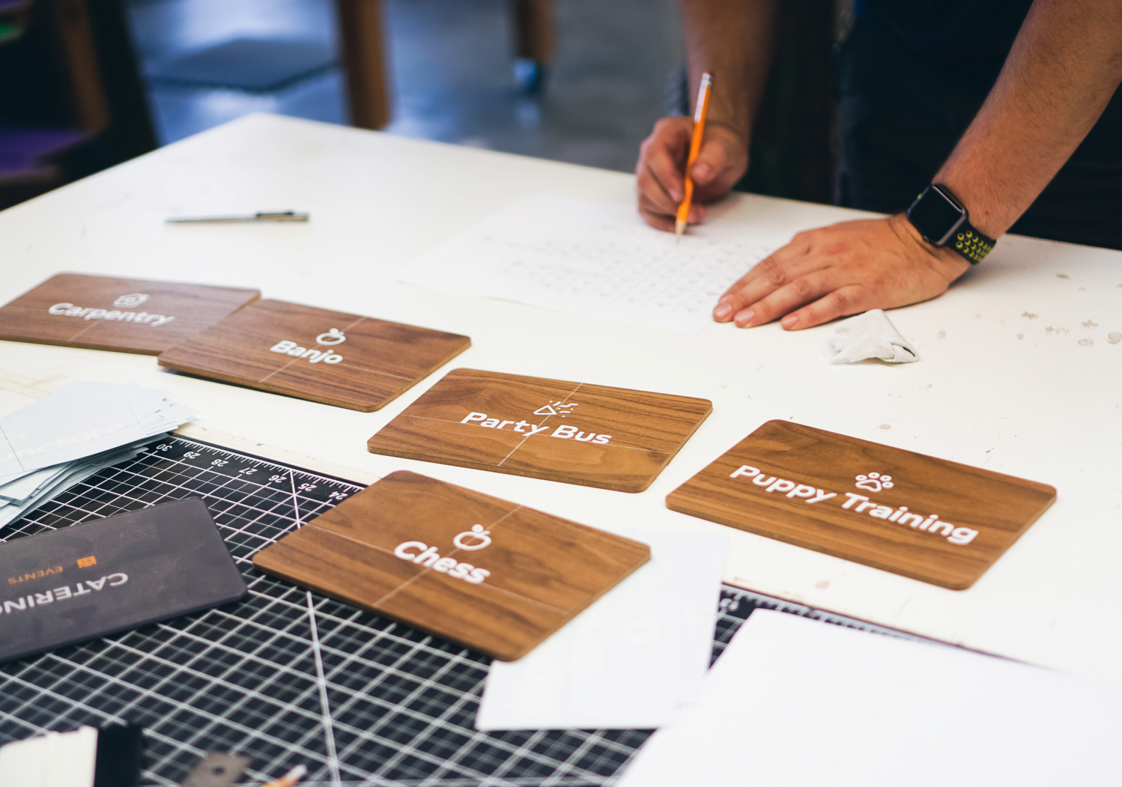 thumbtack conference room signs