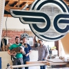 bird illuminated sign
