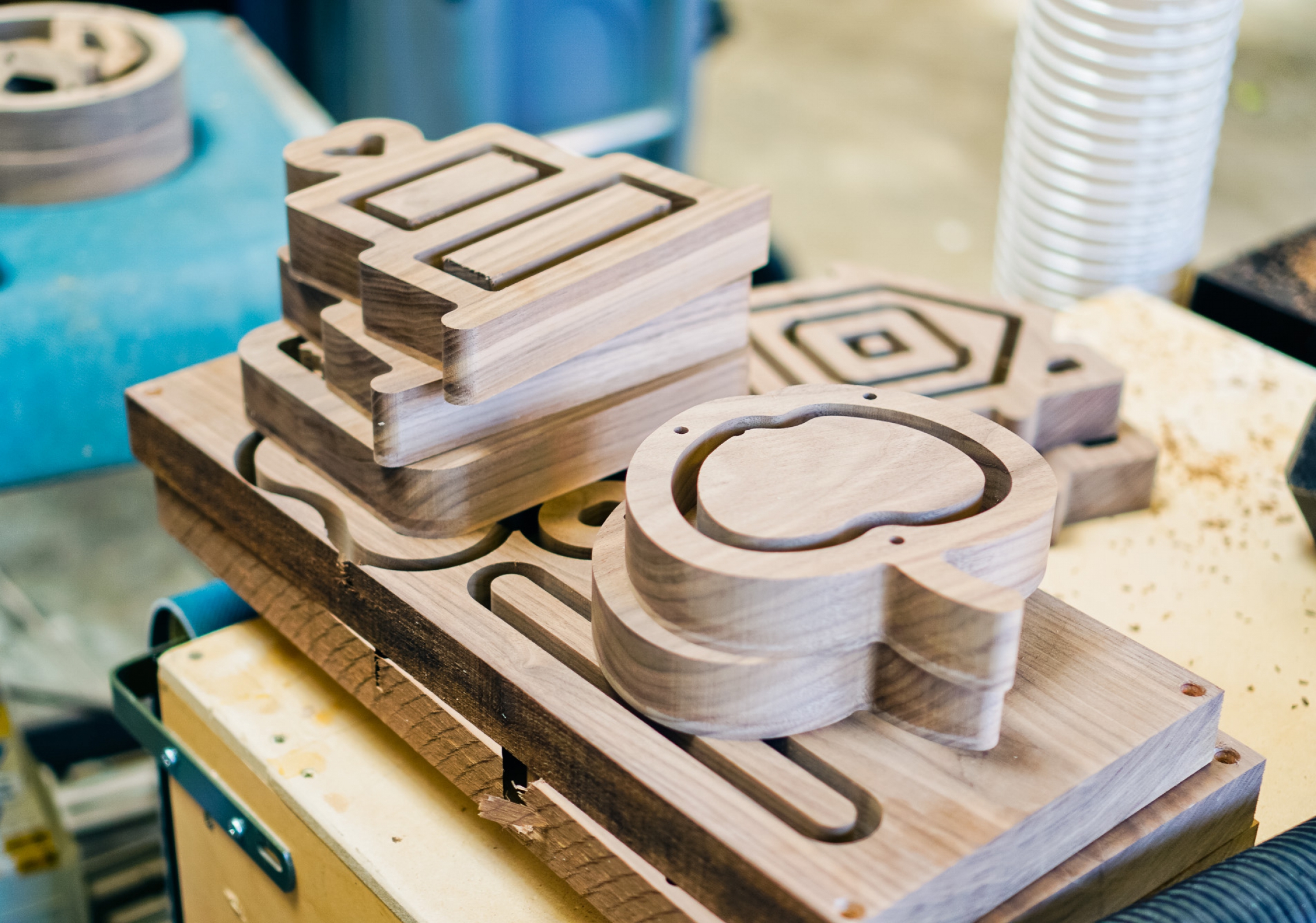 Walnut wood icons